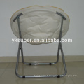 Chaise en coton en coton en coton pliante, chaise de loisirs